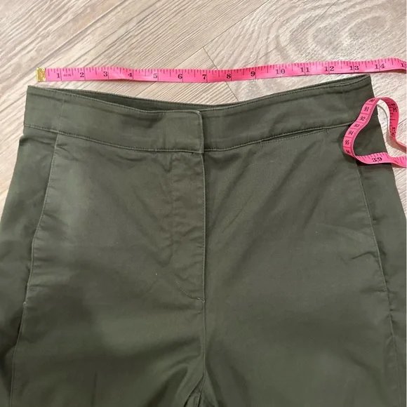 Aritzia The Group by Babaton Olive Green Walsh Wide Leg Pant size 6 women’s - Picture 4 of 11